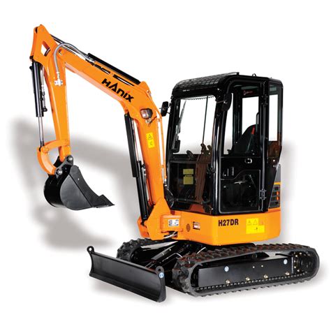 Hanix H27DR excavator specs (2019 